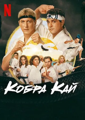 Kobra Kay / Cobra Kai Netflix seriali 2018-2024 Barcha Qismlar O'zbek tilida Uzbekcha Tarjima tas-ix serial